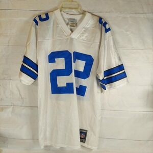 Dallas Cowboys Emmitt Smith 22 Football Jersey Reebok NFL Men's Medium